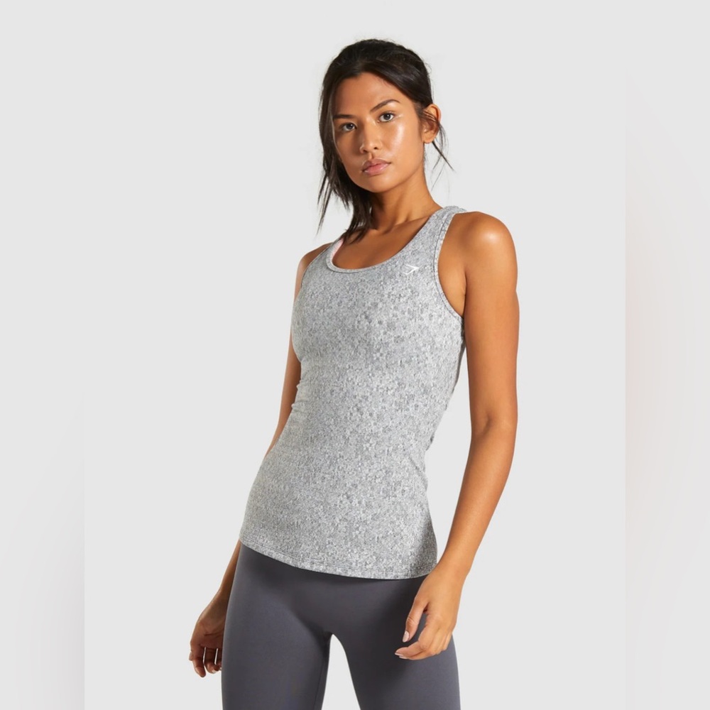 Gymshark Gray Seamless Tank Top